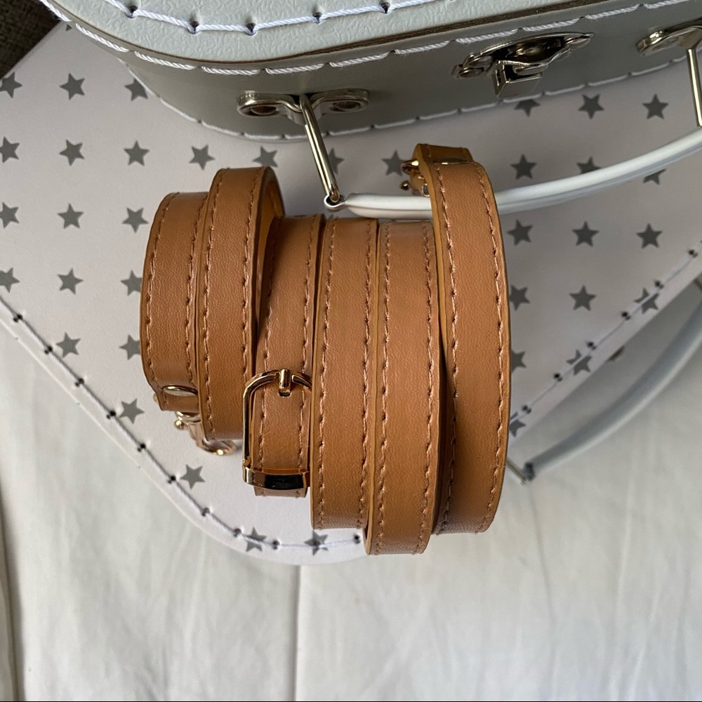 Patina Crossbody Vegan Leather Strap Replacement For Louis Vuitton Croisette - Picture 4 of 9